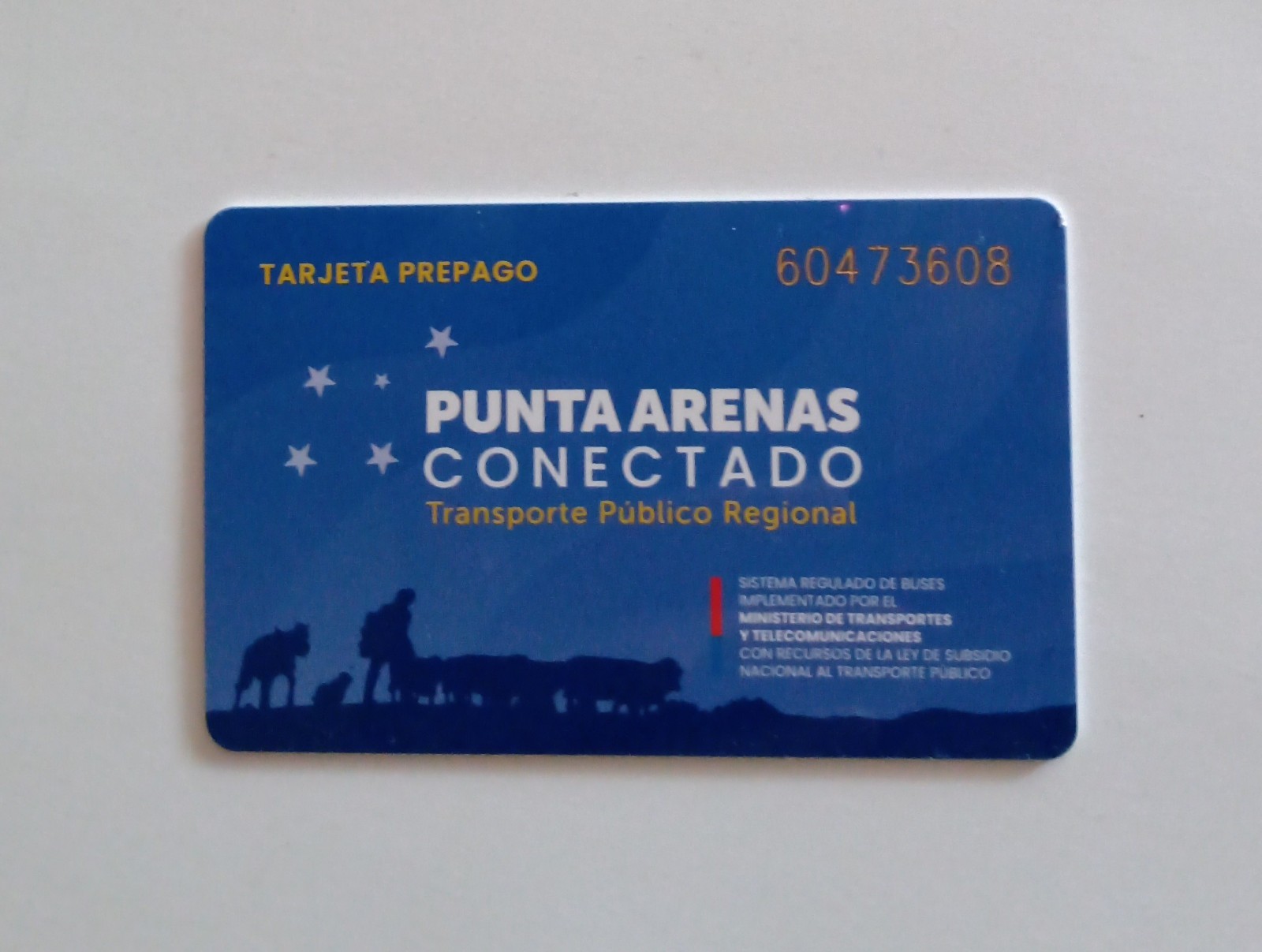 Punta Arenas Conectado Chile Transit Prepaid Card - Rare Patagonia Collectible Punta Arenas Conectado Chile Transit Prepaid Card - Rare Patagonia Collectible