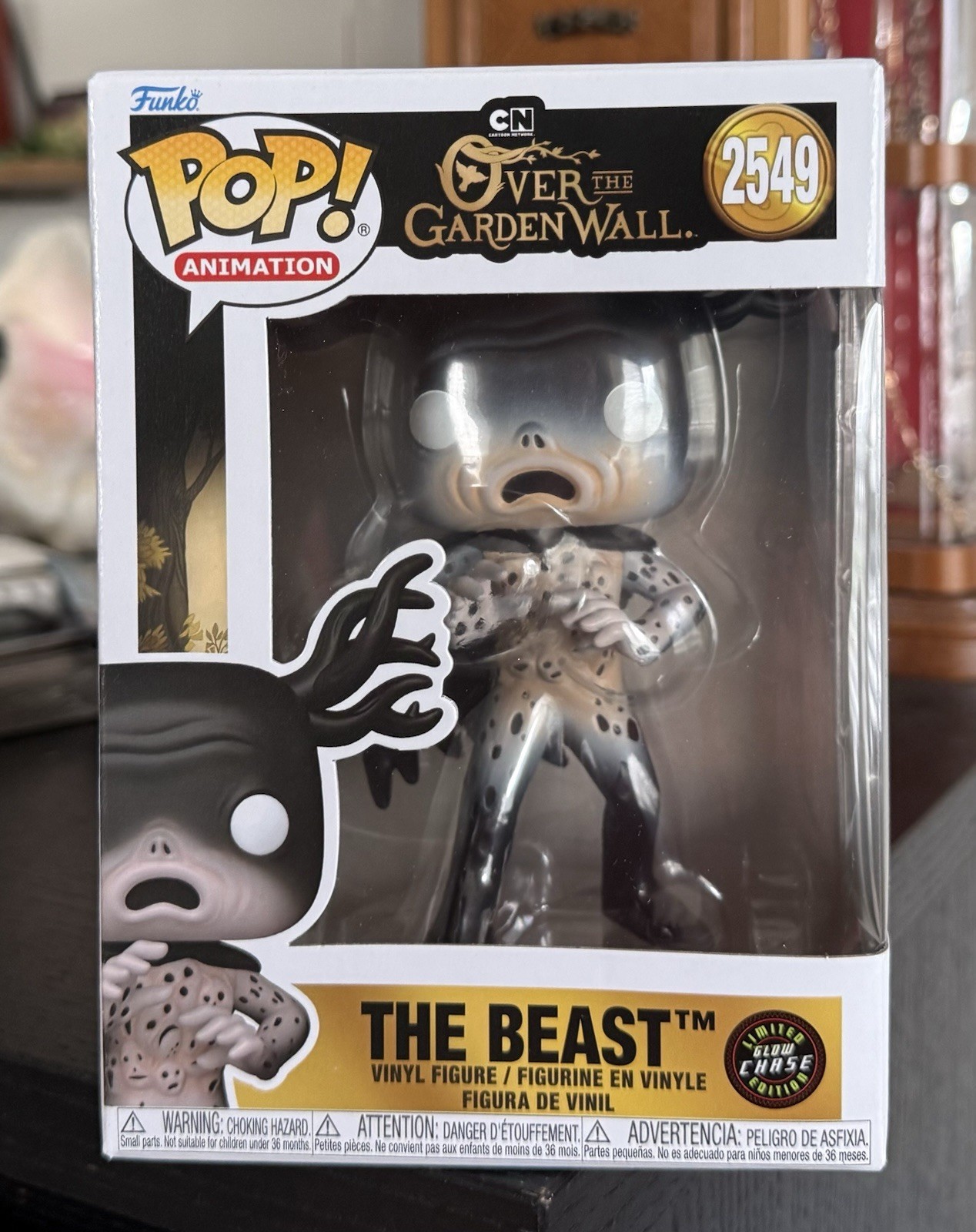 CHASE Funko GITD Pop Animation: THE BEAST #2549 Over the Garden Wall Series