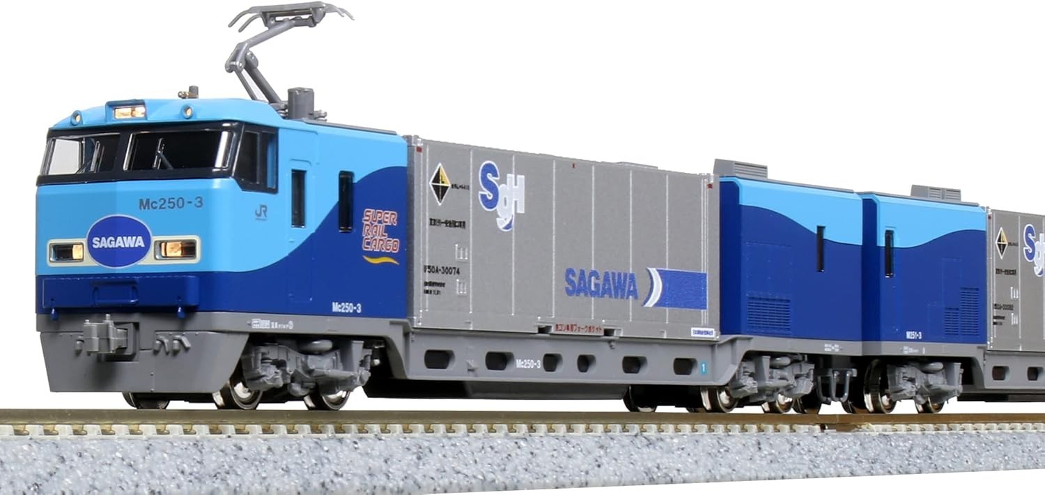 KATO N Gauge M250 Series Super Rail Cargo U50A Container Loading Basic Set NEW KATO N Gauge M250 Series Super Rail Cargo U50A Container Loading Basic Set NEW