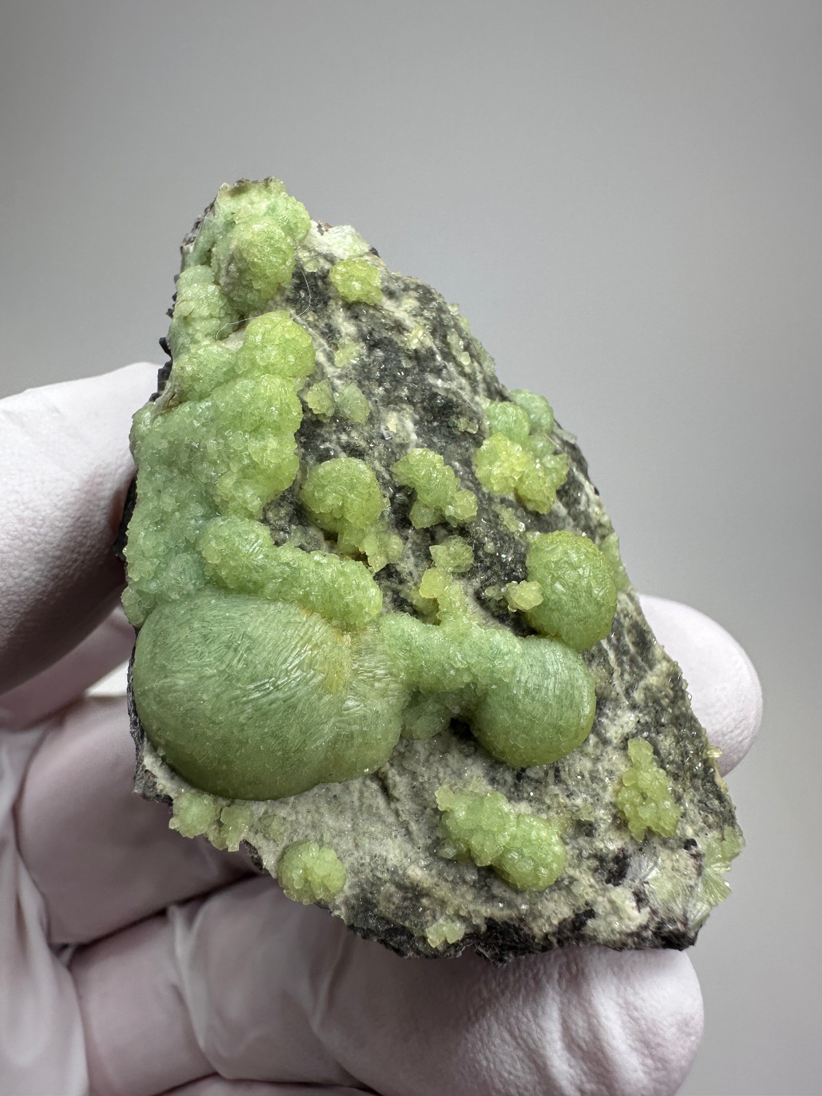 Beautiful RARE GREEN Wavellite Specimen from Arkansas Beautiful RARE GREEN Wavellite Specimen from Arkansas