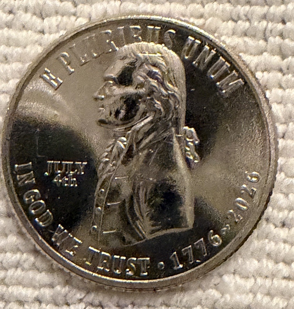 🔥🇺🇸🔥2026 "JULY 4th" Privy Declaration Of Independence Quarter 25c In Hand+++ 🔥🇺🇸🔥2026 "JULY 4th" Privy Declaration Of Independence Quarter 25c In Hand+++