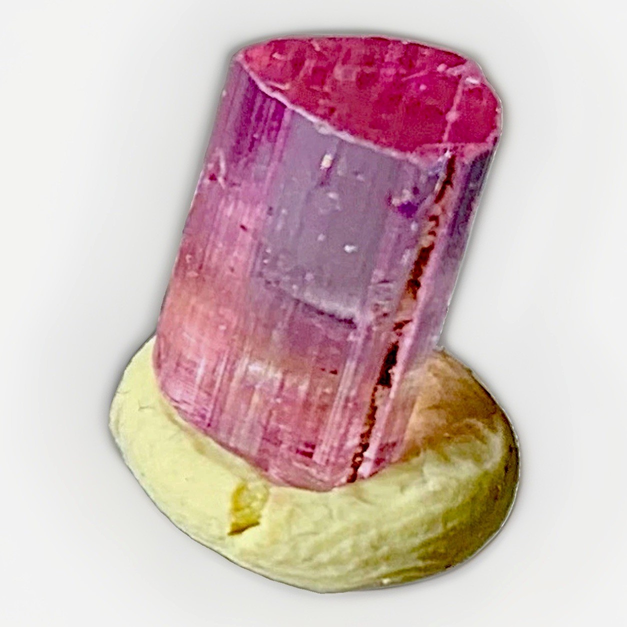 Beautiful Transparent Pink Tourmaline Crystal Natural Raw Gem Grade Specimen