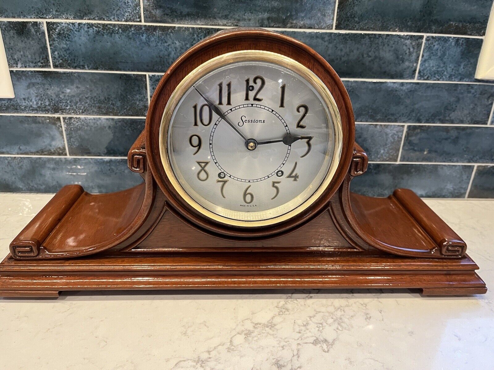 Sessions Mantle Clock Beautifully Restored inside and out ca  1920s fantastic  