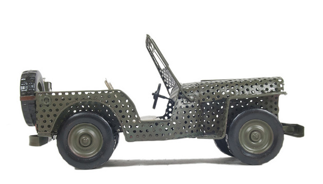 1945 Willys CJ-2A Overland Open-Framed Model Jeep 1945 Willys CJ-2A Overland Open-Framed Model Jeep