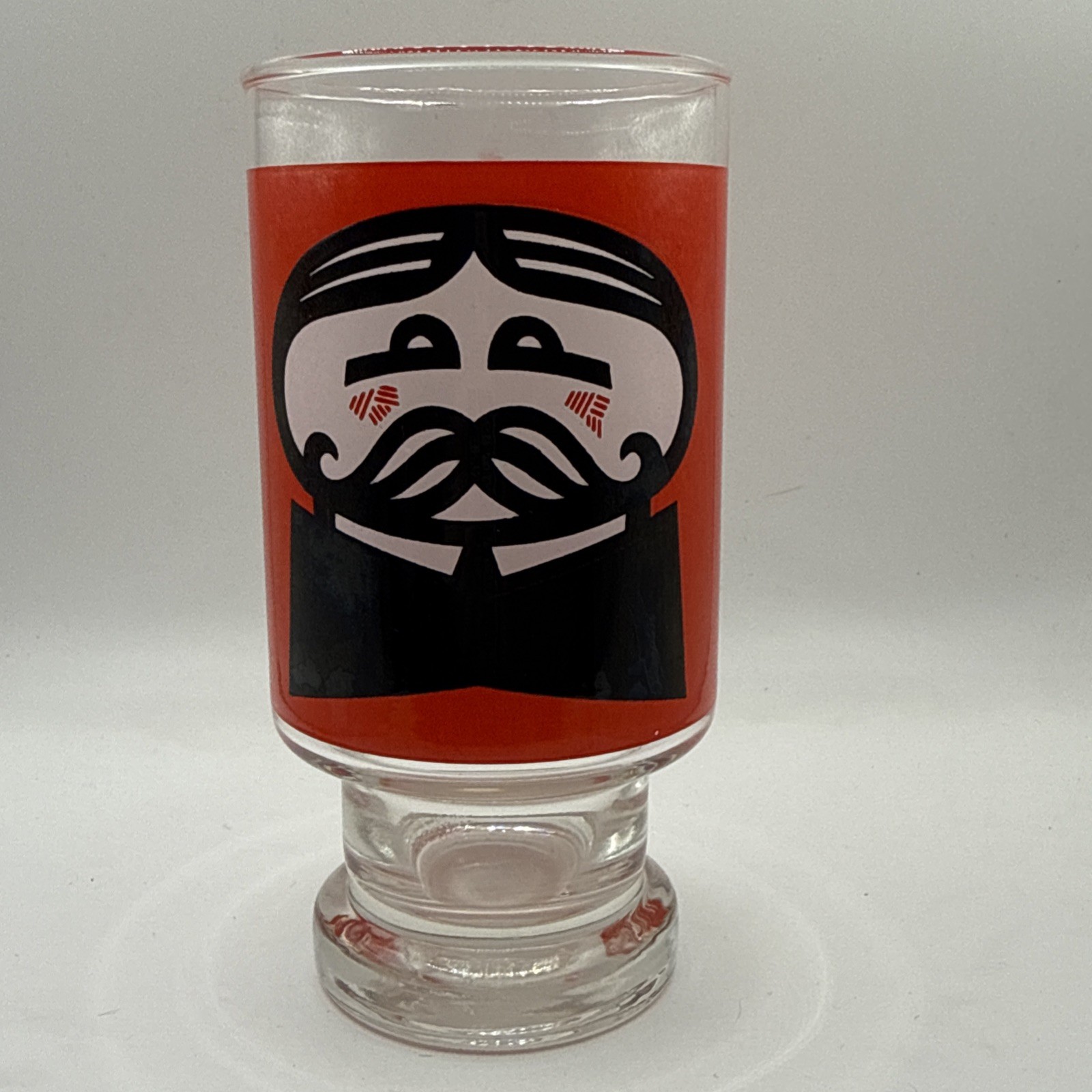 Vintage 1970s PRINGLES Potato Chip Glass Tumbler Advertising 