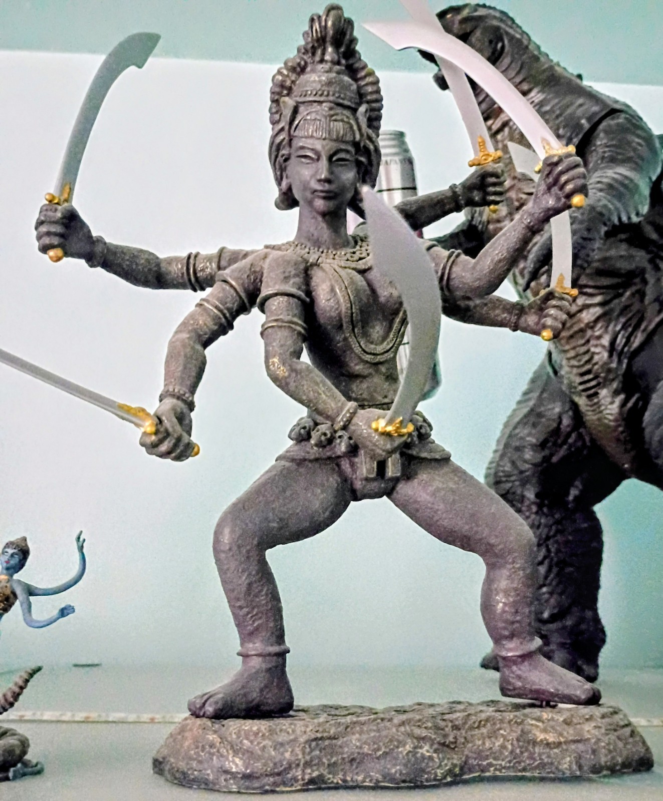 X-Plus Ray Harryhausen Kali 12" Vinyl Figure Golden Voyage of Sinbad 2002 LNIB