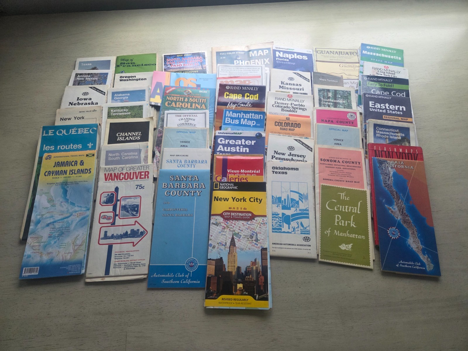 Vintage Collection of North American Maps in US Cities Canada Mexico Caribbean Vintage Collection of North American Maps in US Cities Canada Mexico Caribbean