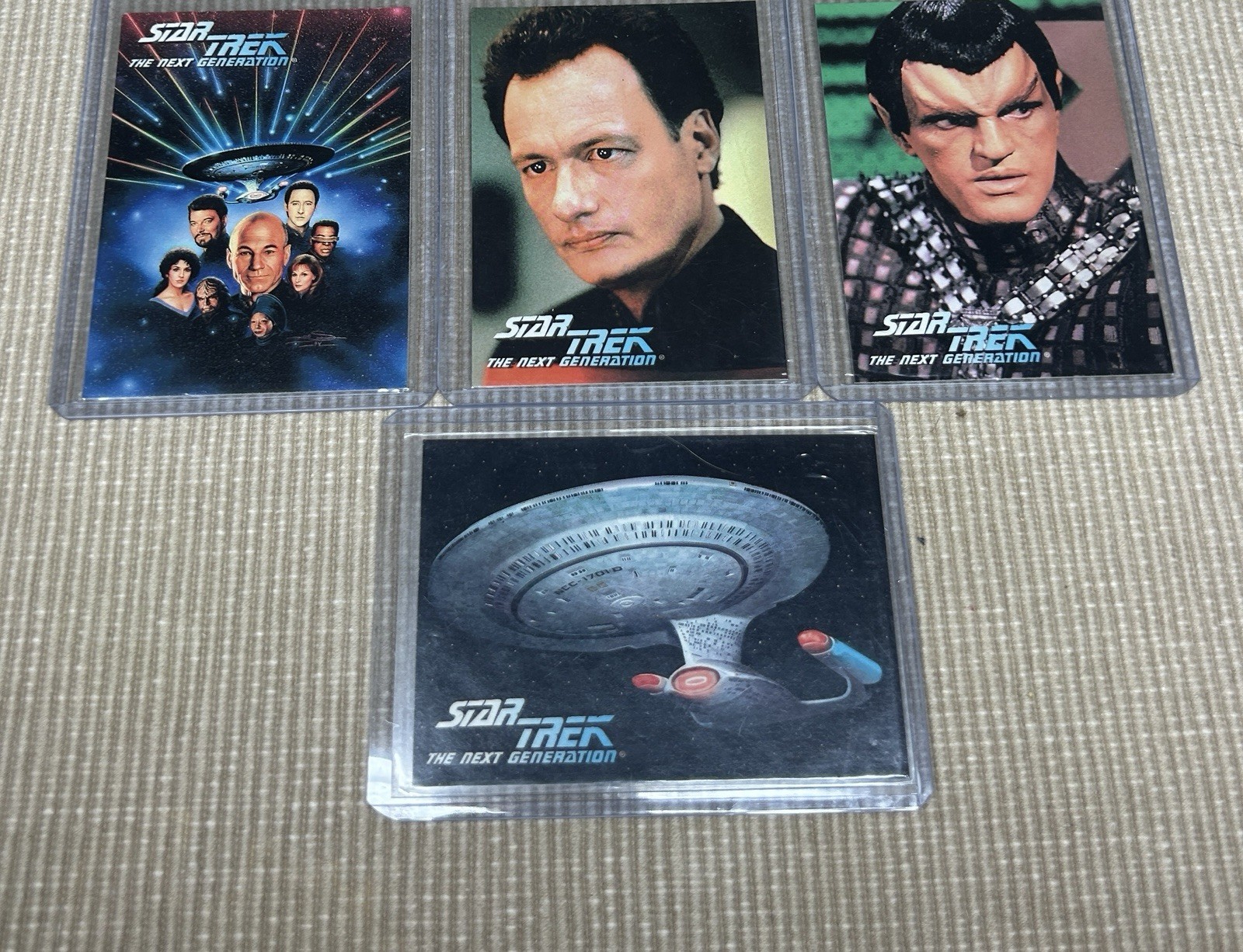1994 SkyBox Star Trek U.S.S. Enterprise NCC-1701-D Waldenbooks Promo Insert Set