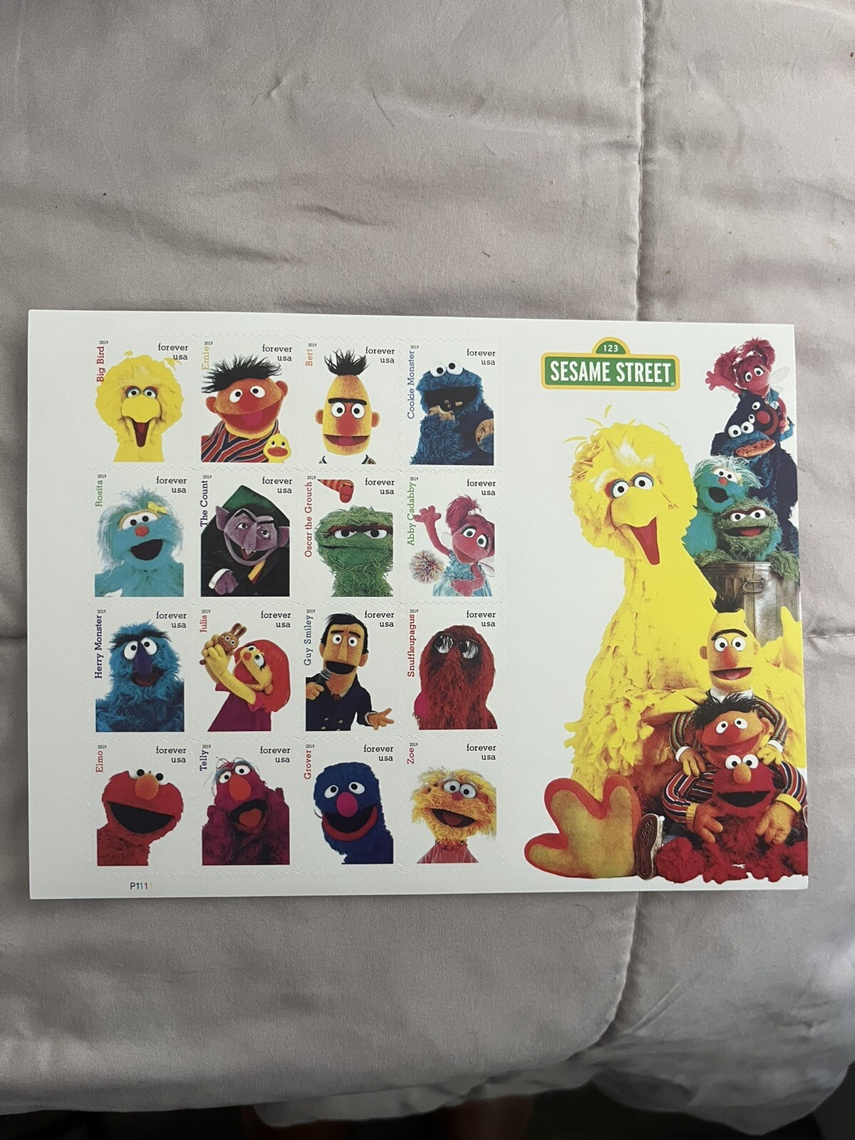 SESAME STREET Usps For Ever Total Of 16 Scott#5394 SESAME STREET Usps For Ever Total Of 16 Scott#5394
