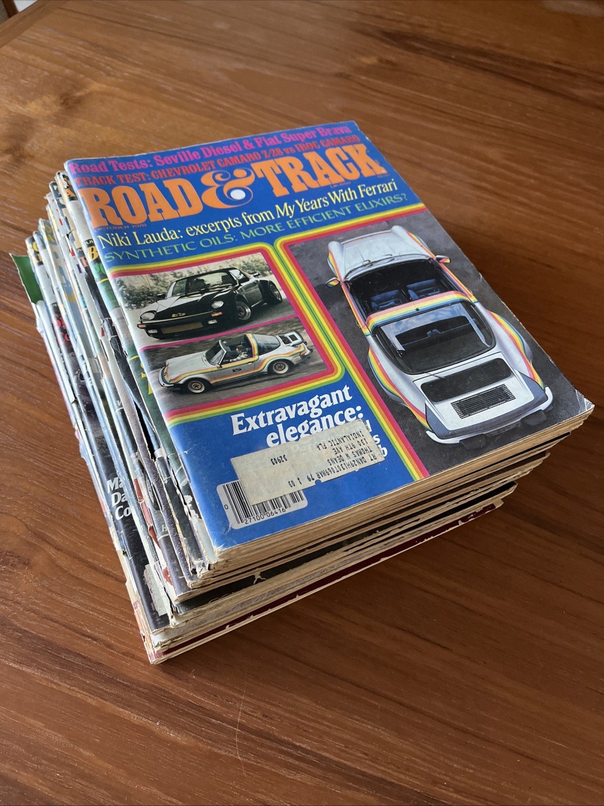12 Vintage 1978 1979 1980 ROAD & TRACK Magazines Porsche Ferrari Corvette Madza 12 Vintage 1978 1979 1980 ROAD & TRACK Magazines Porsche Ferrari Corvette Madza