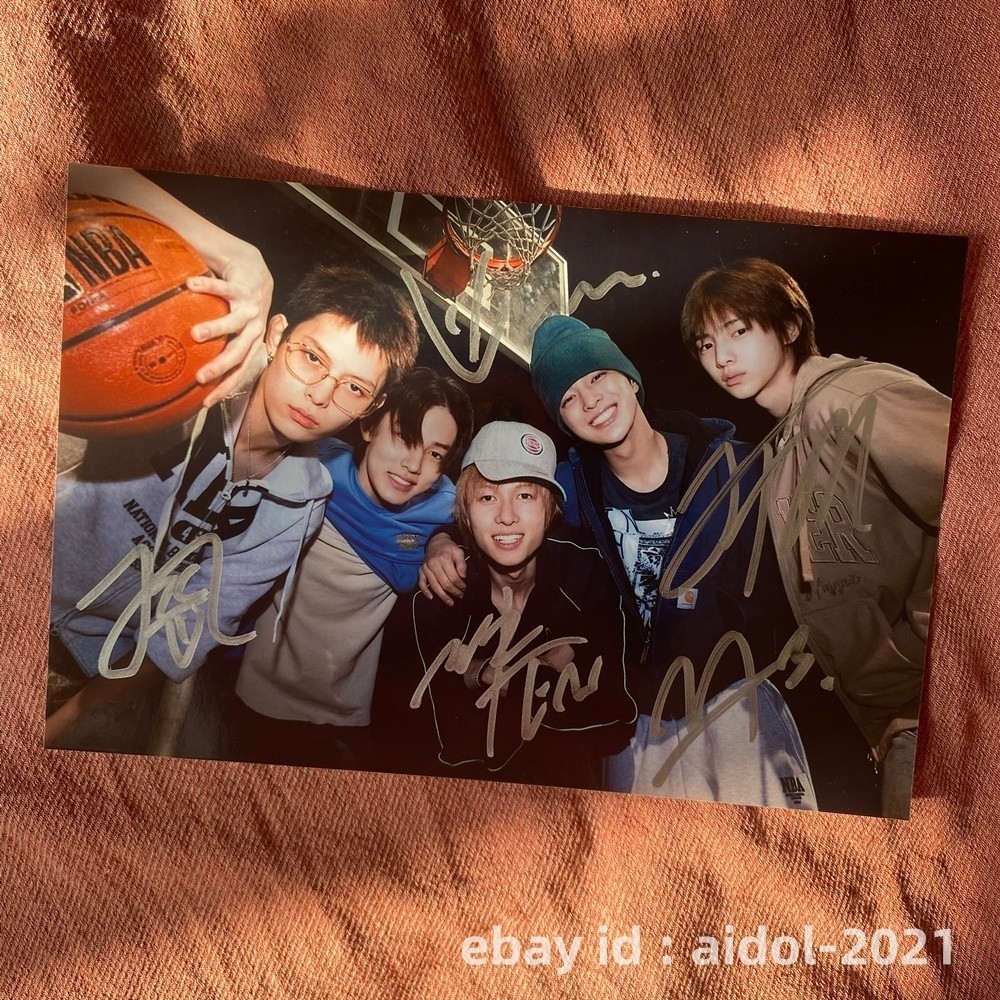 CORTIS GROUP Photo Autographed SIGNED K-POP Collection 4*6 2026 CORTIS GROUP Photo Autographed SIGNED K-POP Collection 4*6 2026