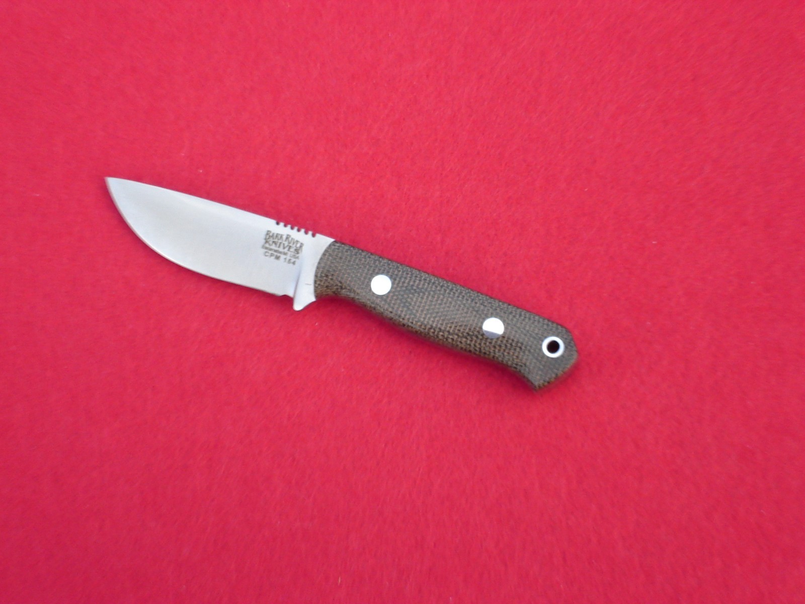 Bark River Micro Bravo Small Fixed Blade Knife Bark River Micro Bravo Small Fixed Blade Knife
