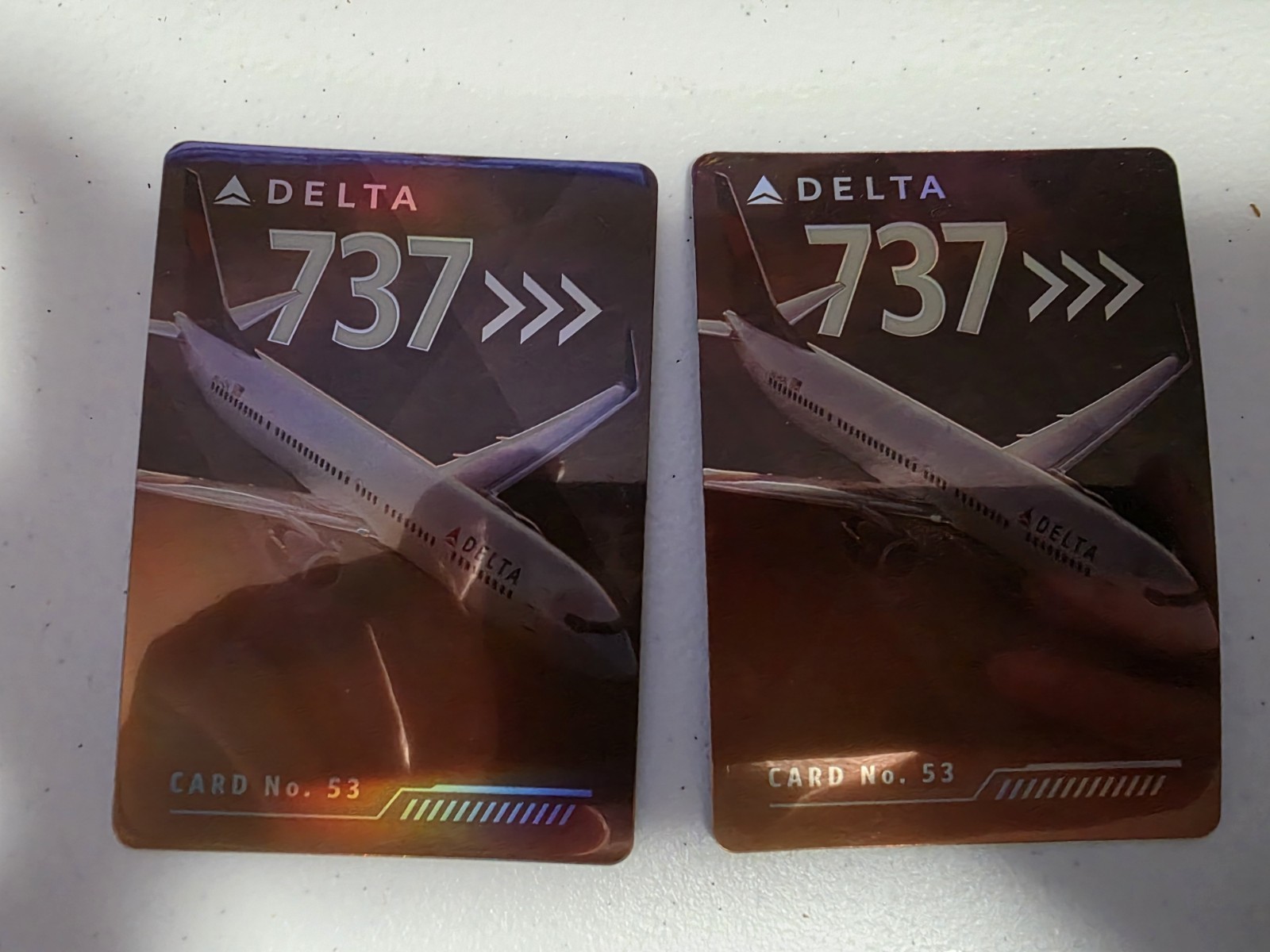 2x Delta Air Lines B737-900ER Pilot Trading Card Collectible CARD 2022 No.53 New 2x Delta Air Lines B737-900ER Pilot Trading Card Collectible CARD 2022 No.53 New