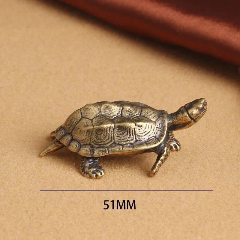 Vintage Brass Solid Turtle Statue Longevity Feng Shui Piece Animal Statue Gifts* Vintage Brass Solid Turtle Statue Longevity Feng Shui Piece Animal Statue Gifts*