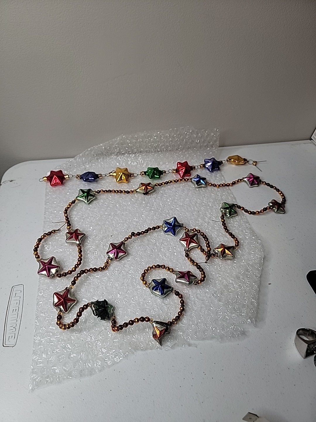 Rare~Vintage Christopher Radko Nautical & Star Garland* Set Of 2~Read Desc Rare~Vintage Christopher Radko Nautical & Star Garland* Set Of 2~Read Desc