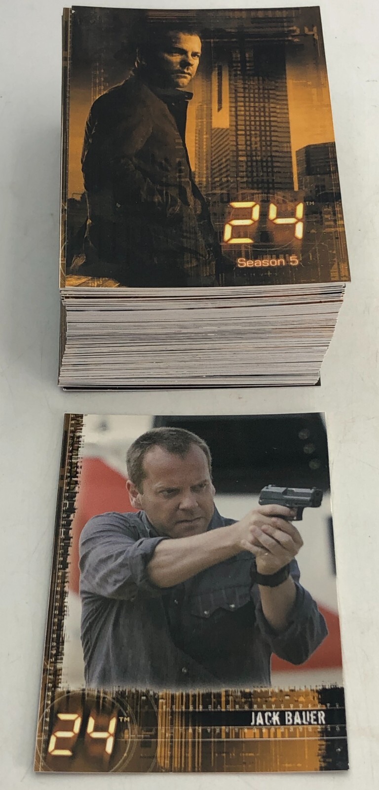 24 Twenty Four Season 5 TV Series 2008 ArtBox Trading Card Base Set #1-90 24 Twenty Four Season 5 TV Series 2008 ArtBox Trading Card Base Set #1-90
