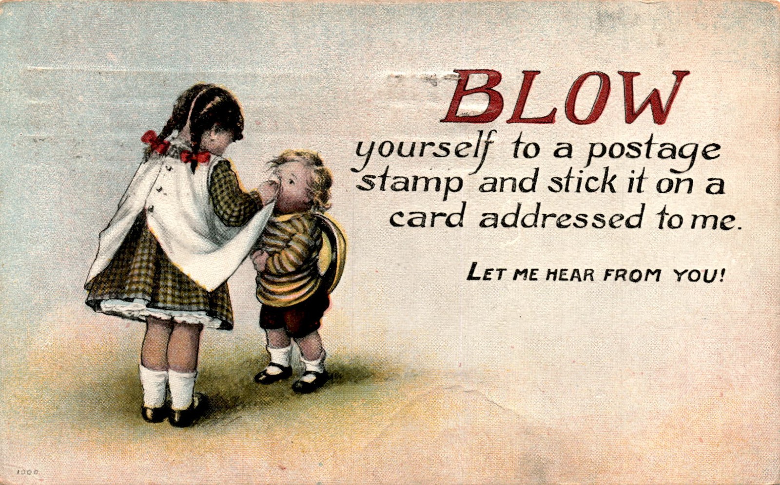 Clarence Shaffer, Carl Hoove, Scipio Siding, Ohio, Des. M Postcard