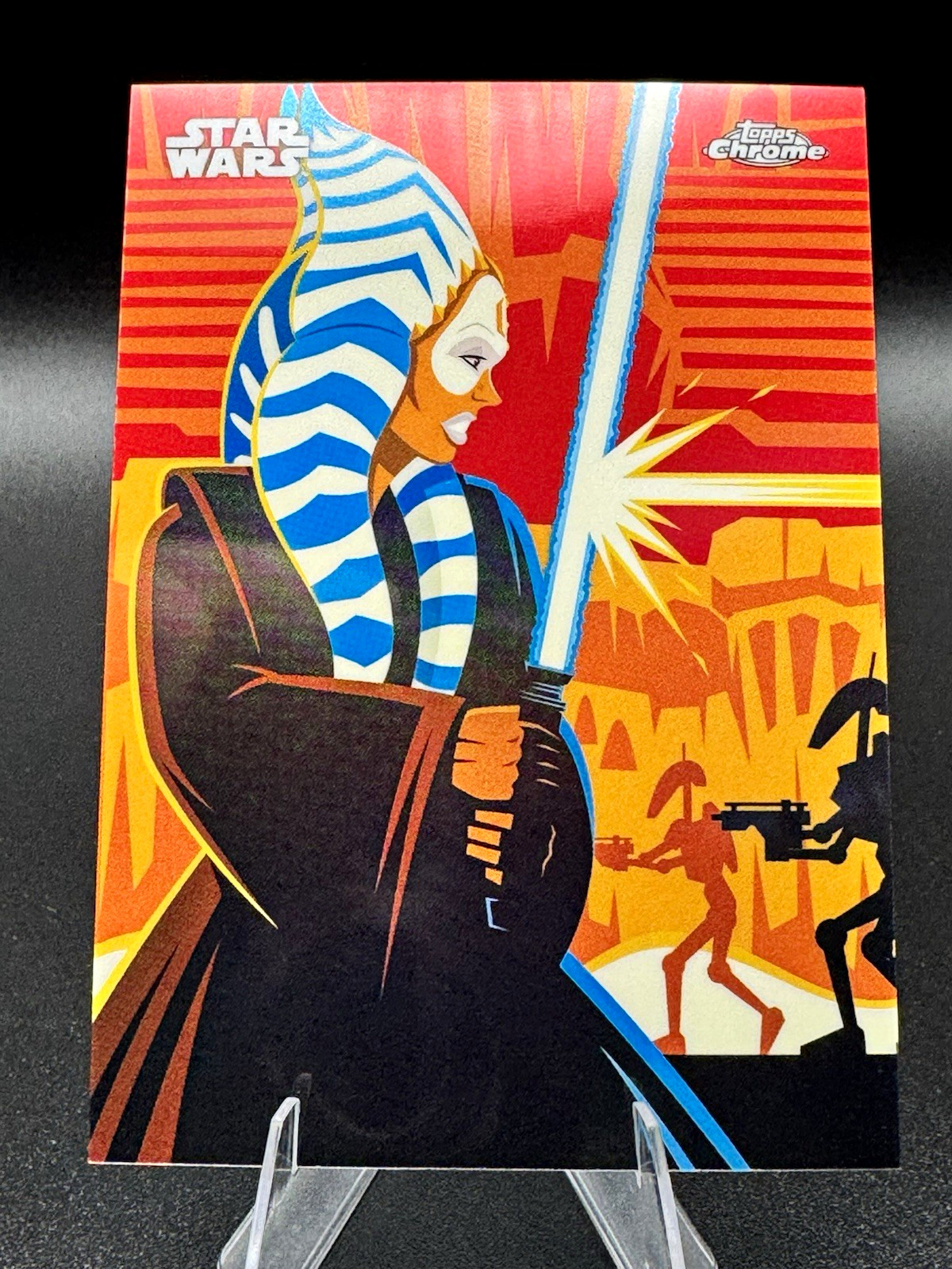 Topps 2026 Chrome Star Wars Kyber Light KL-29 Shaak Ti Eric Tan Insert Topps 2026 Chrome Star Wars Kyber Light KL-29 Shaak Ti Eric Tan Insert