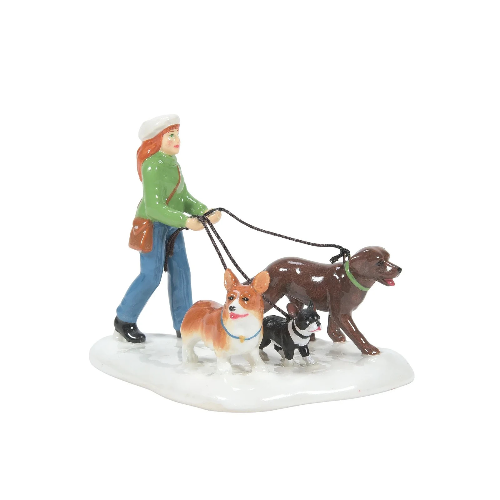 Dept 56 GETTIN OUR STEPS IN Snow Village 6013585 NEW
