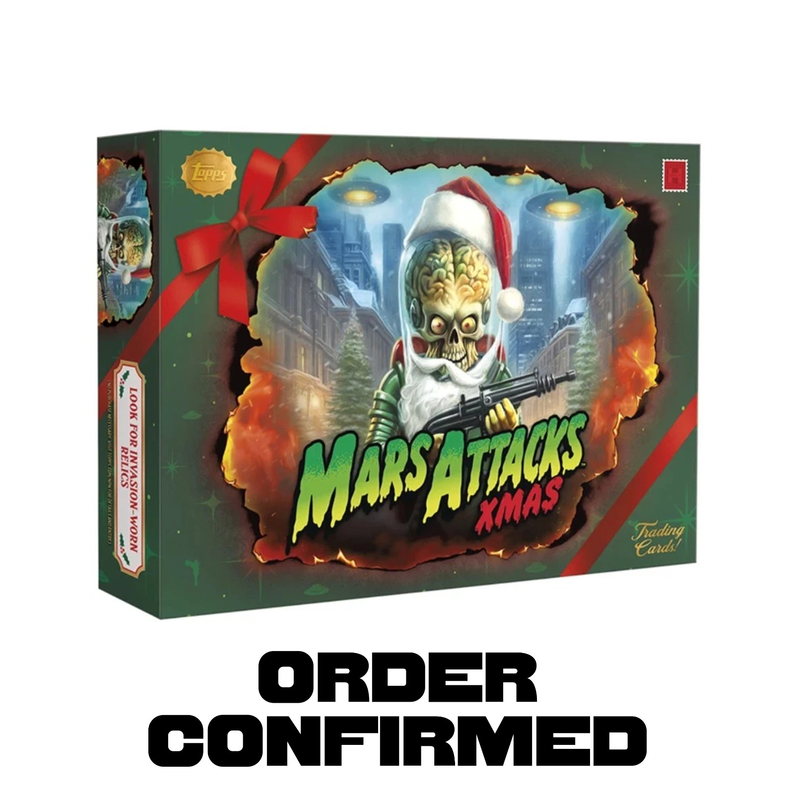 2026 Topps Mars Attacks Christmas Hobby Box Factory Sealed Presale 10/6/26✅ 2026 Topps Mars Attacks Christmas Hobby Box Factory Sealed Presale 10/6/26✅