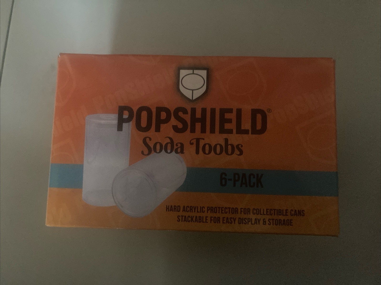 PopShield Soda Toobs - 6pk - Protectors for Funko Soda - Hard Case PopShield Soda Toobs - 6pk - Protectors for Funko Soda - Hard Case
