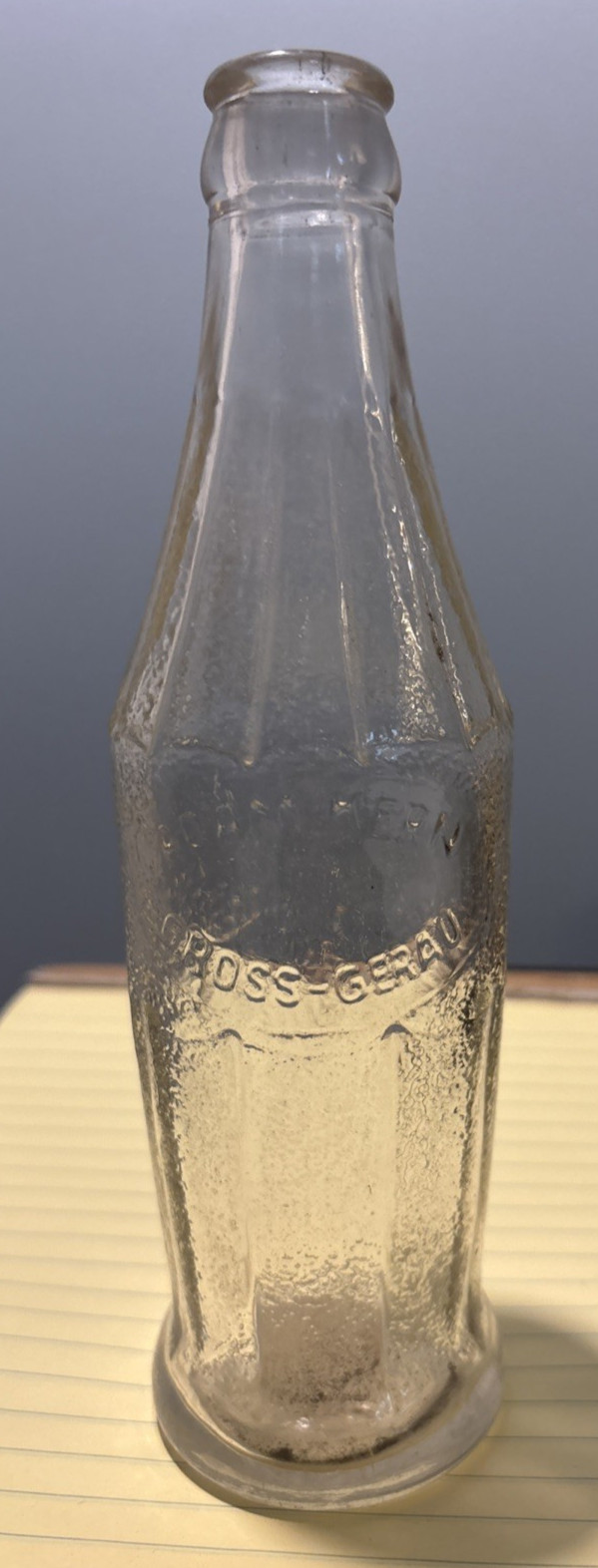 Antique German Soda Bottle Adam Kern Groß-Gerau Hessen Germany 0.25L Mineral Antique German Soda Bottle Adam Kern Groß-Gerau Hessen Germany 0.25L Mineral