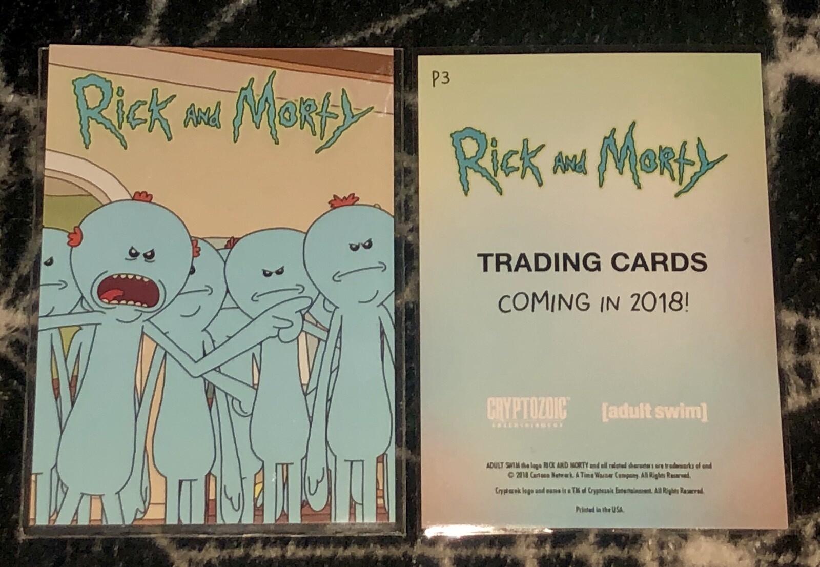 2018 SDCC WONDERCON EXCLUSIVE CRYPTOZOIC RICK & MORTY SEASON 1 PROMO CARD P3 2018 SDCC WONDERCON EXCLUSIVE CRYPTOZOIC RICK & MORTY SEASON 1 PROMO CARD P3