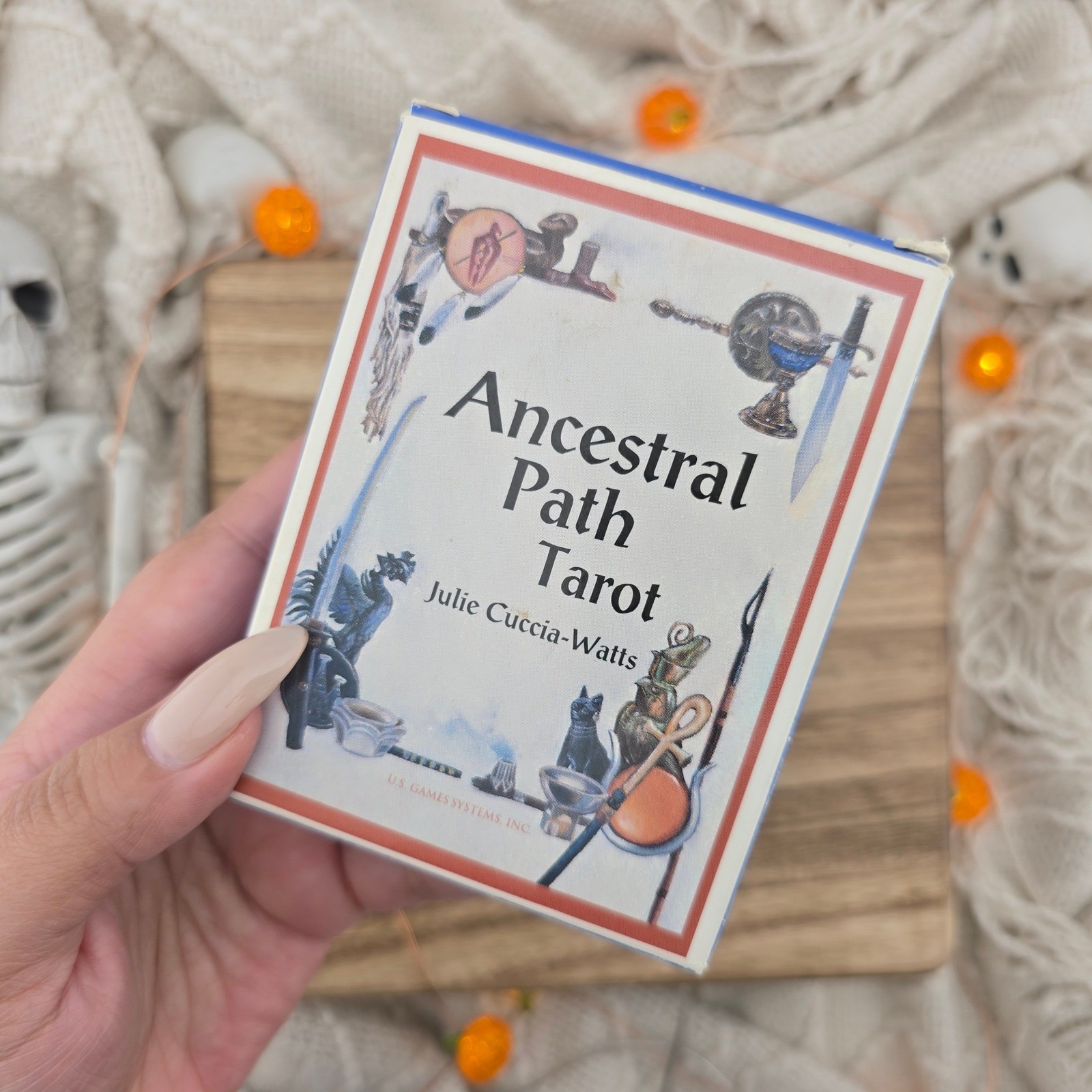 Ancestral Path Tarot Cards 78 Card Complete Deck 1995 Vintage Julie Cuccia-Watts Ancestral Path Tarot Cards 78 Card Complete Deck 1995 Vintage Julie Cuccia-Watts