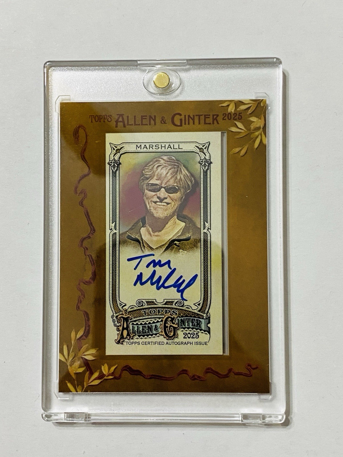 2025 Topps Allen & Ginter Tom Marshall Autograph 2025 Topps Allen & Ginter Tom Marshall Autograph