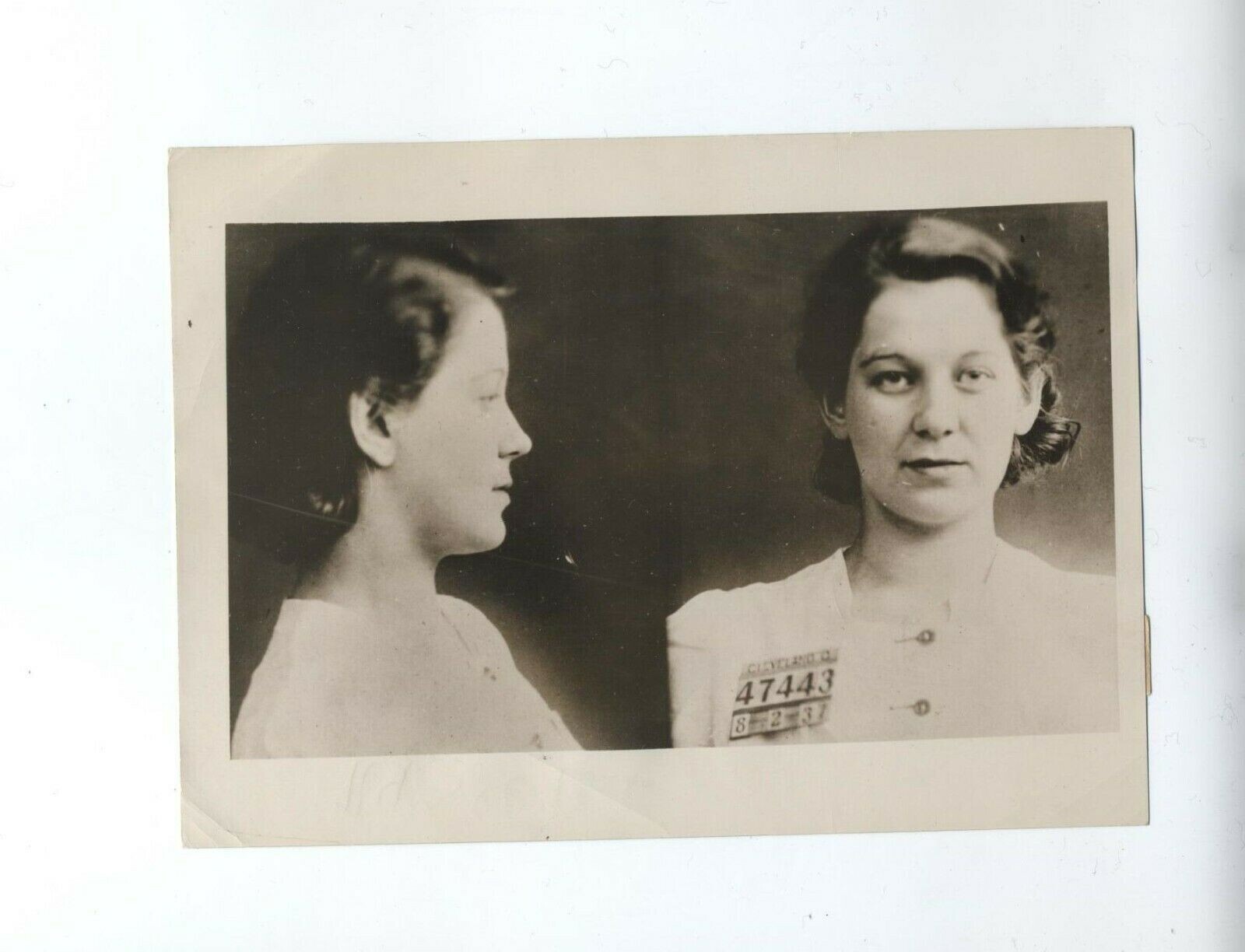 BARBARA BIRD CRIMINAL FBI G-MEN jail break Cleveland Ohio BANK ROBBERY PHOTO BARBARA BIRD CRIMINAL FBI G-MEN jail break Cleveland Ohio BANK ROBBERY PHOTO