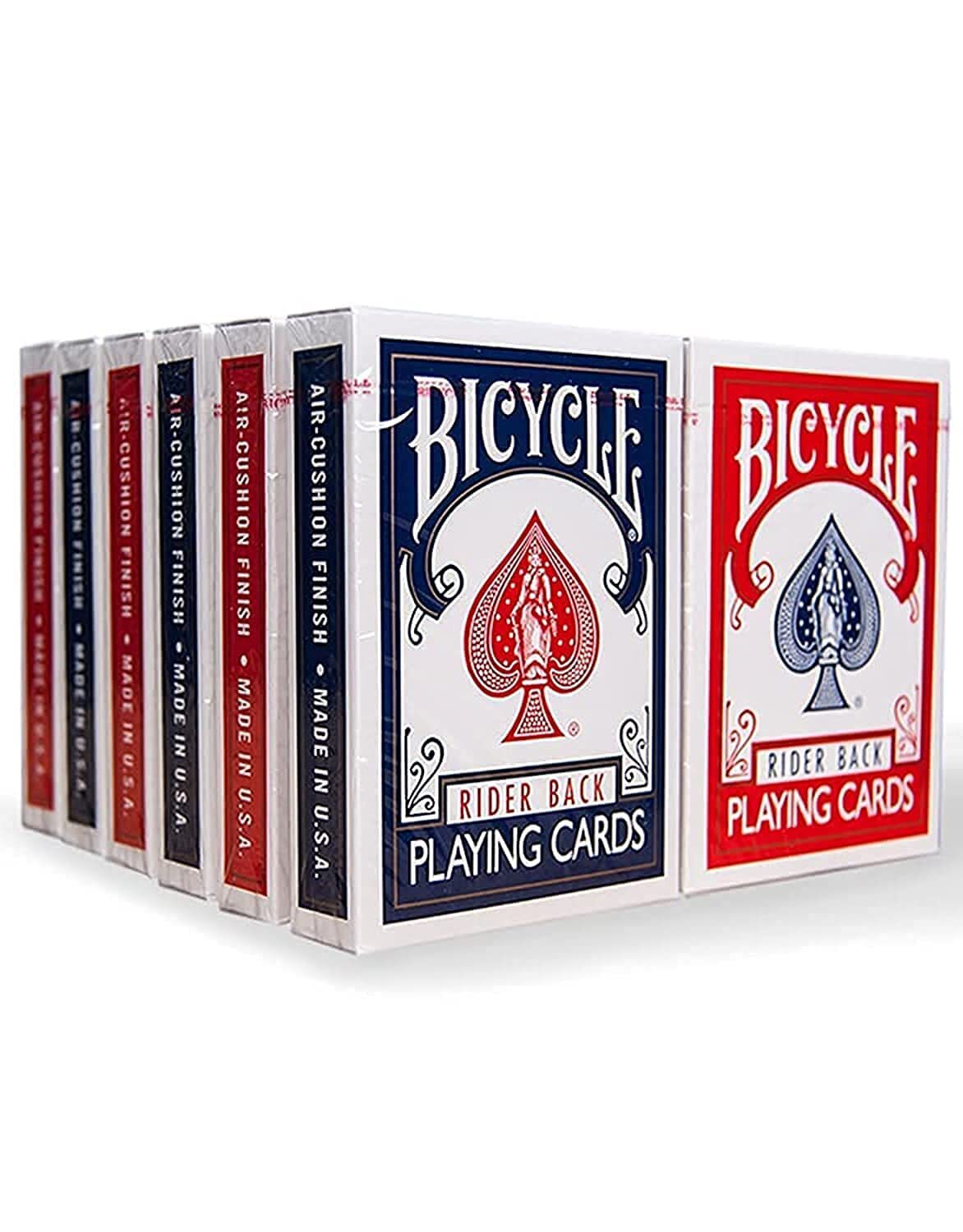 Bicycle Standard Index Playing Cards 12 Pack Red Blue Ideal for Poker Games Bicycle Standard Index Playing Cards 12 Pack Red Blue Ideal for Poker Games