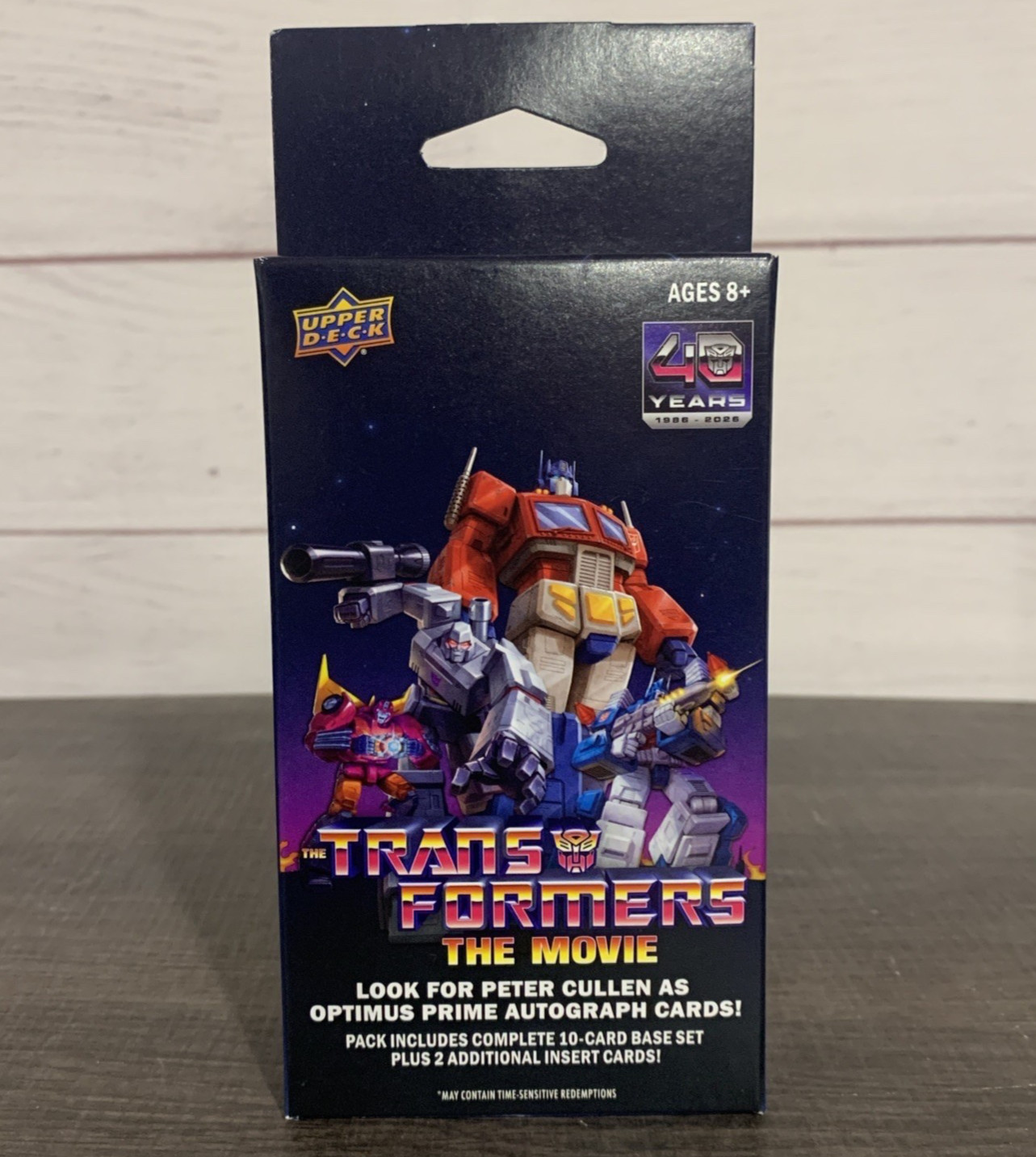 2026 Upper Deck Transformers The Movie Special Edition Trading Cards Hanger Box 2026 Upper Deck Transformers The Movie Special Edition Trading Cards Hanger Box