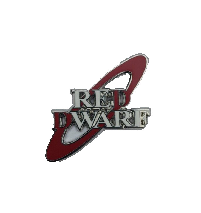 RED DWARF TV SERIES CLASSIC LOGO ENAMEL PIN 2024 UK EXCLUSIVE RED DWARF TV SERIES CLASSIC LOGO ENAMEL PIN 2024 UK EXCLUSIVE