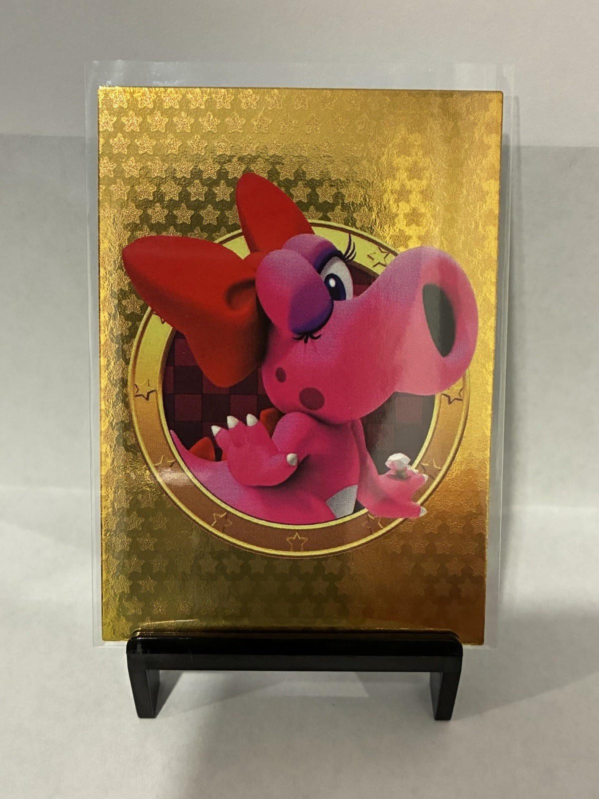 2022 Panini Super Mario Birdo Gold Card #153