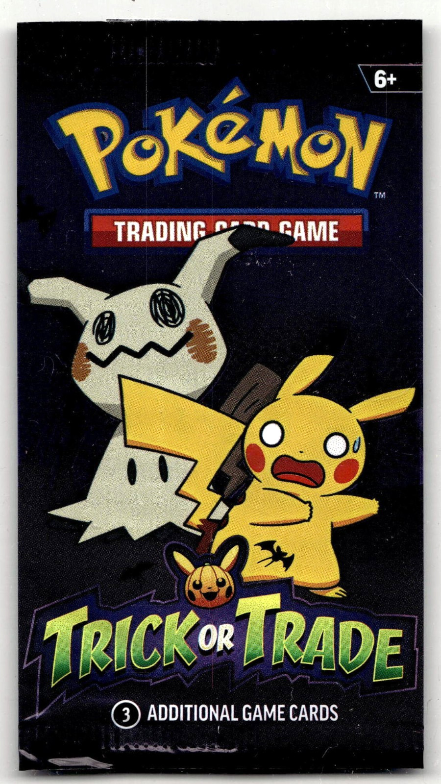 EMPTY Wrapper Pokemon Trick or Trade 2023 Trading Card Art