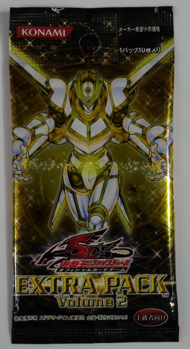 Yu-Gi-Oh 5D's OCG Extra Pack Vol. 2 1pack=10 Japanese Trading Cards Konami