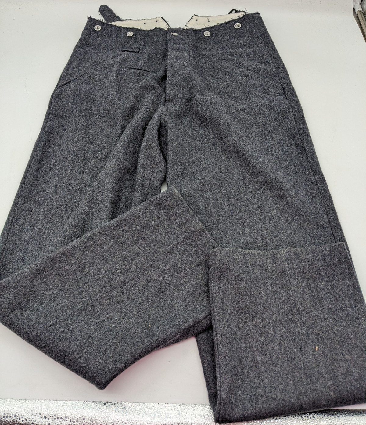 HESSEN ANTIQUE | WWll | LW M40 Blue Wool luftwaffe trouser HESSEN ANTIQUE | WWll | LW M40 Blue Wool luftwaffe trouser
