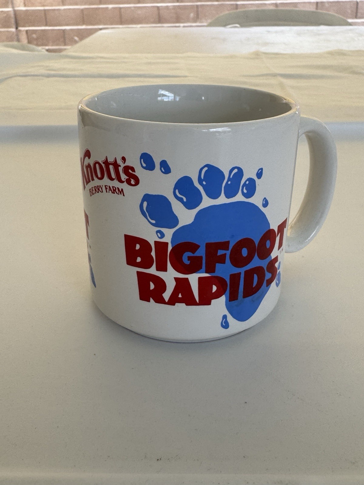 Knott's Berry Farm Bigfoot Rapids Amusement Park Coffee Mug Knott's Berry Farm Bigfoot Rapids Amusement Park Coffee Mug