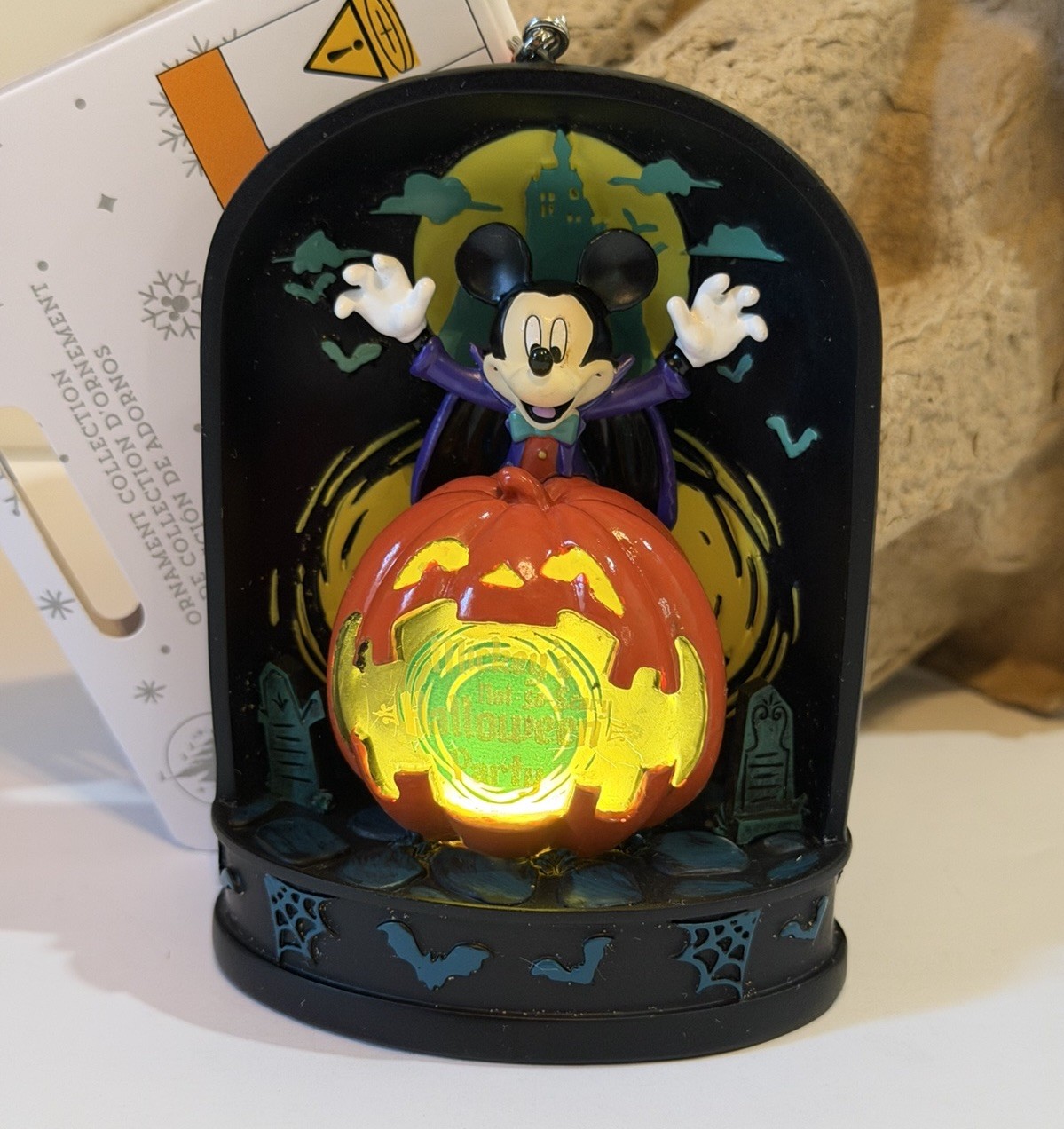 Mickey's Not So Scary Halloween Party DISNEY ORNAMENT 2024 WDW Magic Kingdom NWT Mickey's Not So Scary Halloween Party DISNEY ORNAMENT 2024 WDW Magic Kingdom NWT