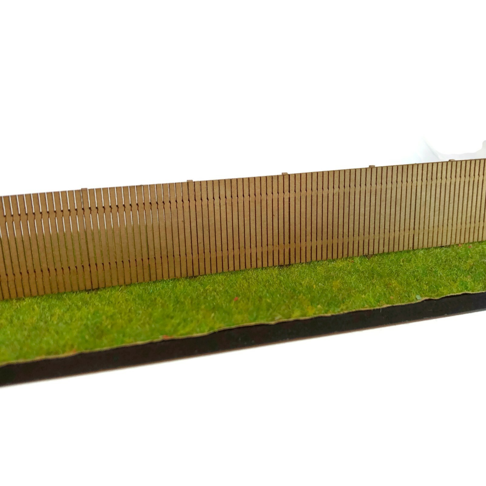 LASER CUT OLD WOODEN LINESIDE FENCING OO SCALE 1:76 MODEL RAILWAY - LX223-OO
