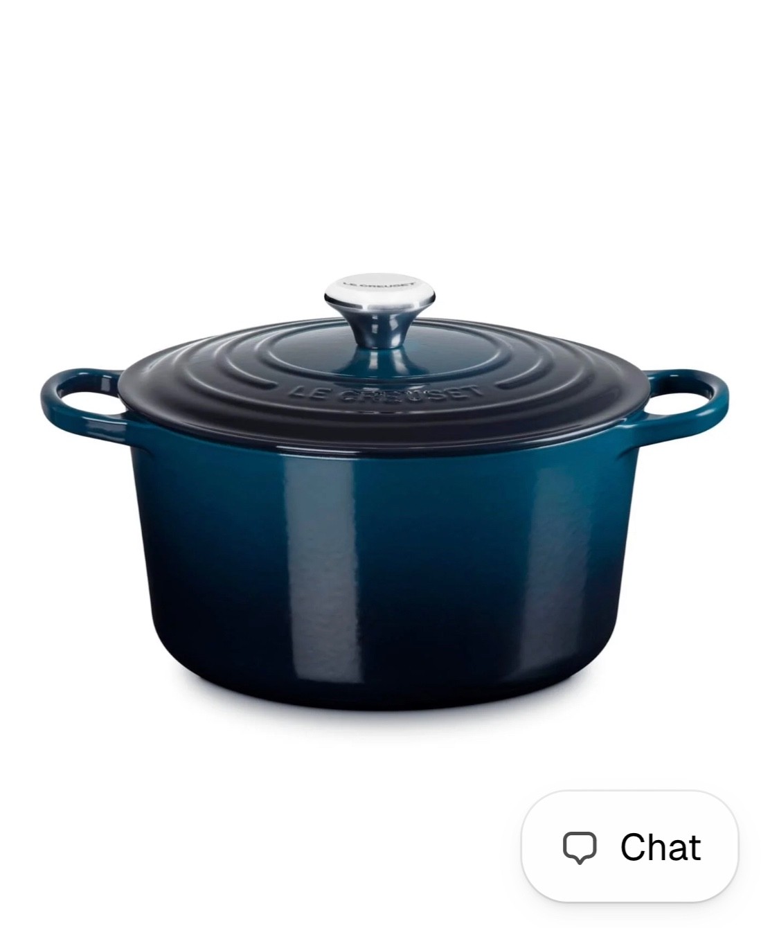 Le Creuset Signature Deep Round Oven - 6.5 Quart, Nuit