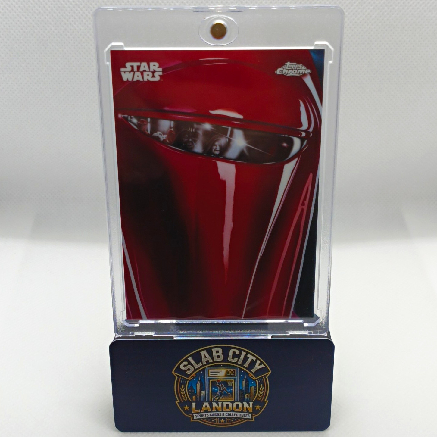 2026 Topps Chrome Star Wars Reflections R-18 Emperor's Arrival SSP Mike Stephens 2026 Topps Chrome Star Wars Reflections R-18 Emperor's Arrival SSP Mike Stephens