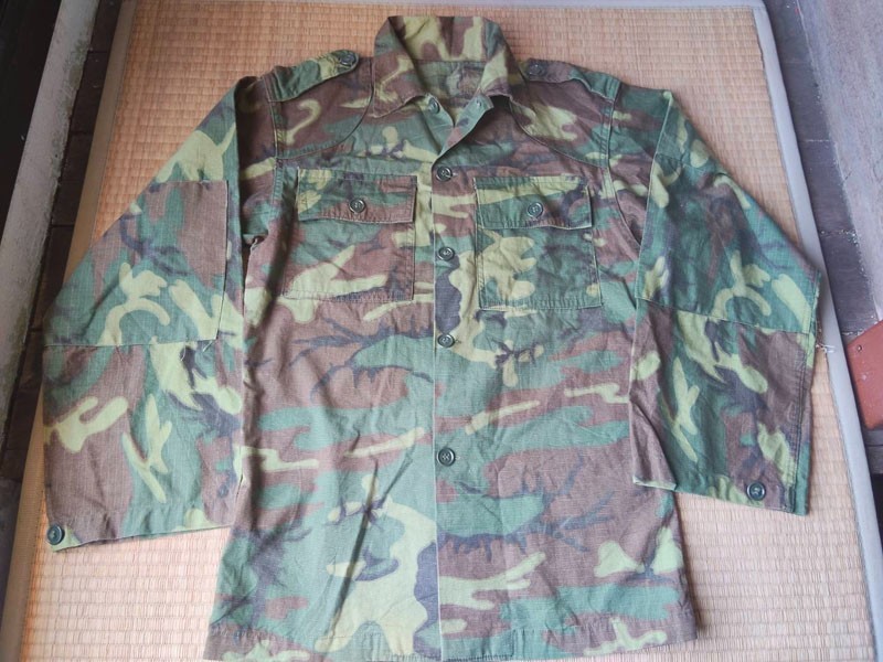 Original Vietnam War South Vietnamese ARVN Army ERDL Camouflage Shirt Original Vietnam War South Vietnamese ARVN Army ERDL Camouflage Shirt