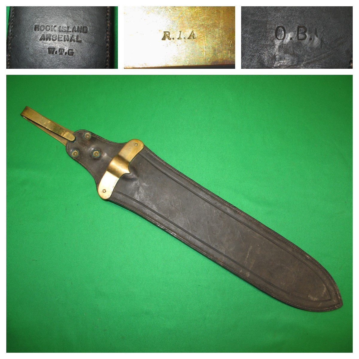 US M1887 Hospital Corps Knife Scabbard US M1887 Hospital Corps Knife Scabbard