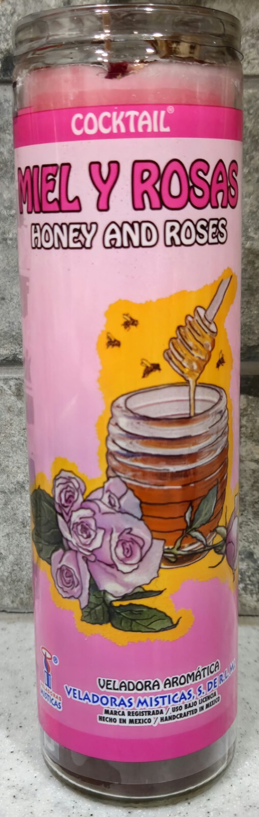 Honey and Roses FIXED Candle (Strengthen Relationship, Stop Outside Influences)