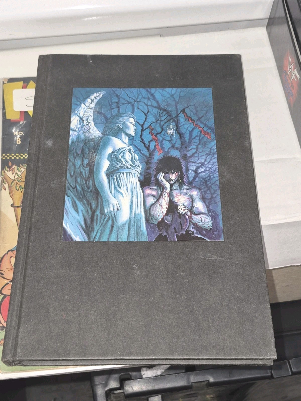 The Crow Graphitti Designs Signed James O'Barr Autograph HC Hard Cover # 124