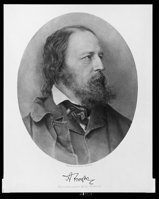 Photo:Alfred Lord Tennyson 1905 Bust Portrait Facing Right Photo:Alfred Lord Tennyson 1905 Bust Portrait Facing Right