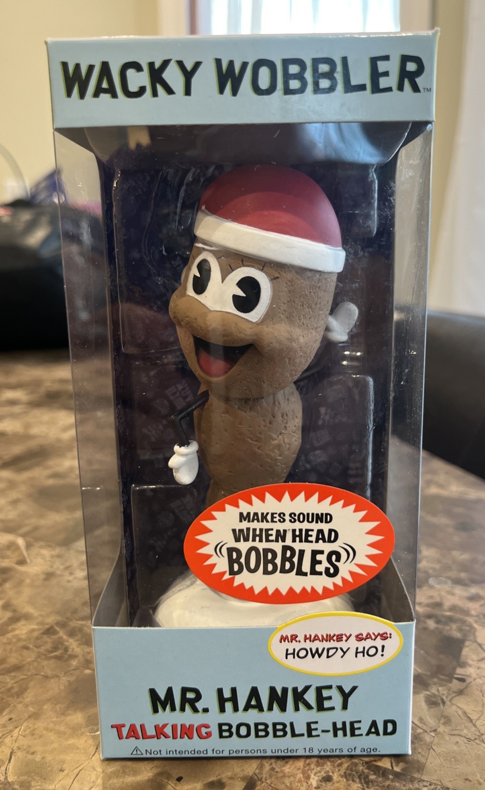 2008 Wacky Wobbler Mr. Hankey Talking Bobblehead South Park NEW / SEALED 2008 Wacky Wobbler Mr. Hankey Talking Bobblehead South Park NEW / SEALED