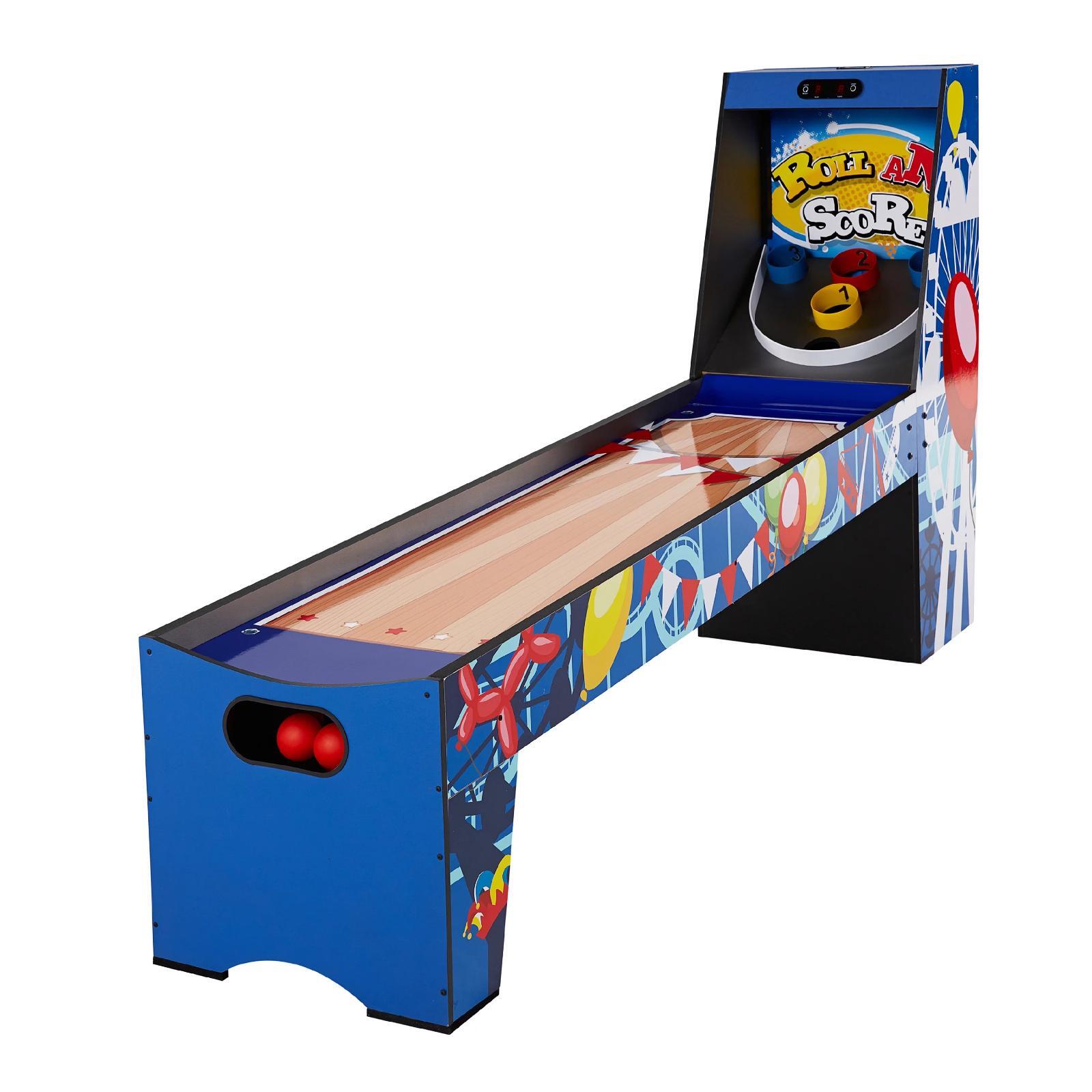 7' 3" Roll And Score Game Electronic Scorer Arcade Sounds Automatic Ball Return 7' 3" Roll And Score Game Electronic Scorer Arcade Sounds Automatic Ball Return