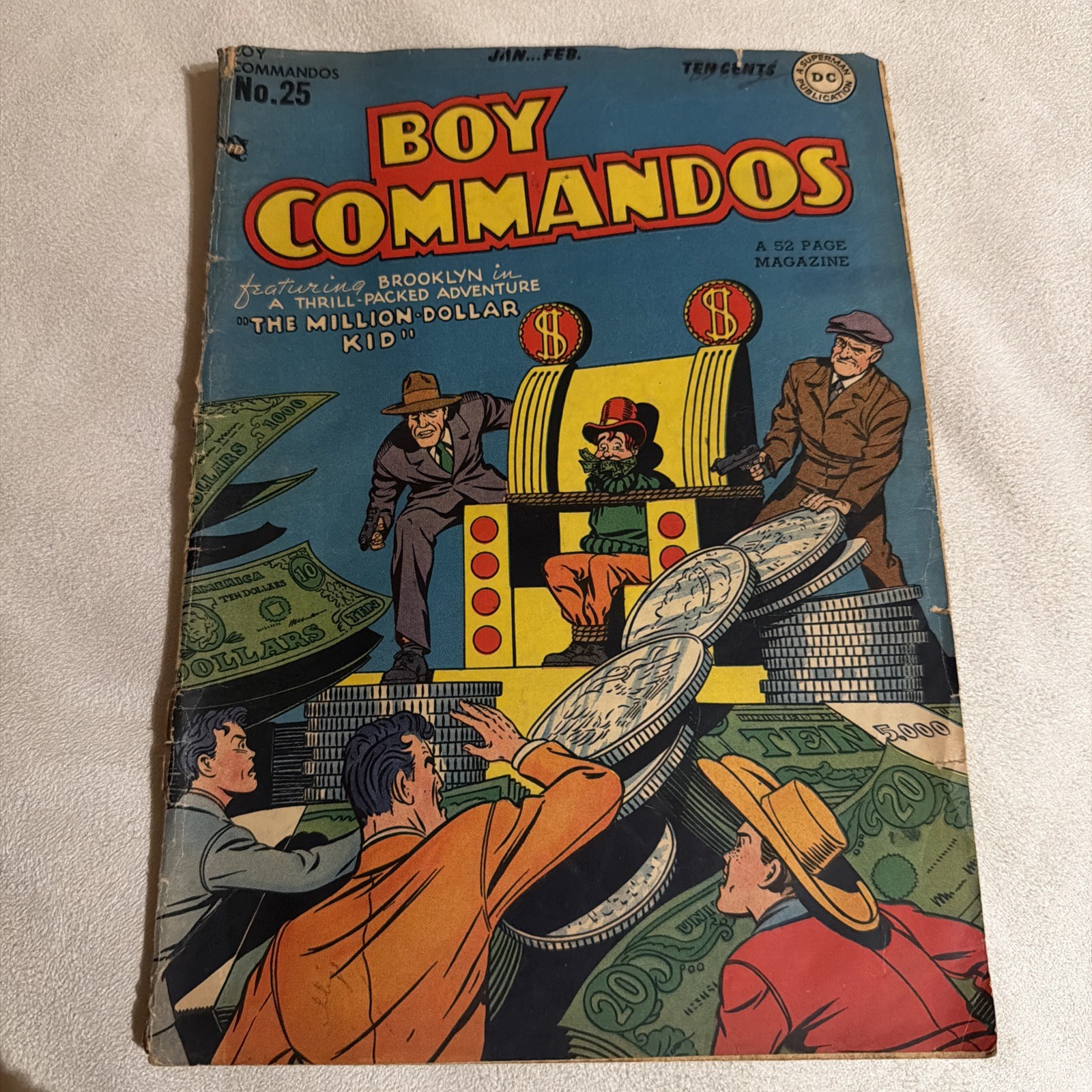 DC BOY COMMANDOS No. 25 (1948) 52 Pages DC BOY COMMANDOS No. 25 (1948) 52 Pages